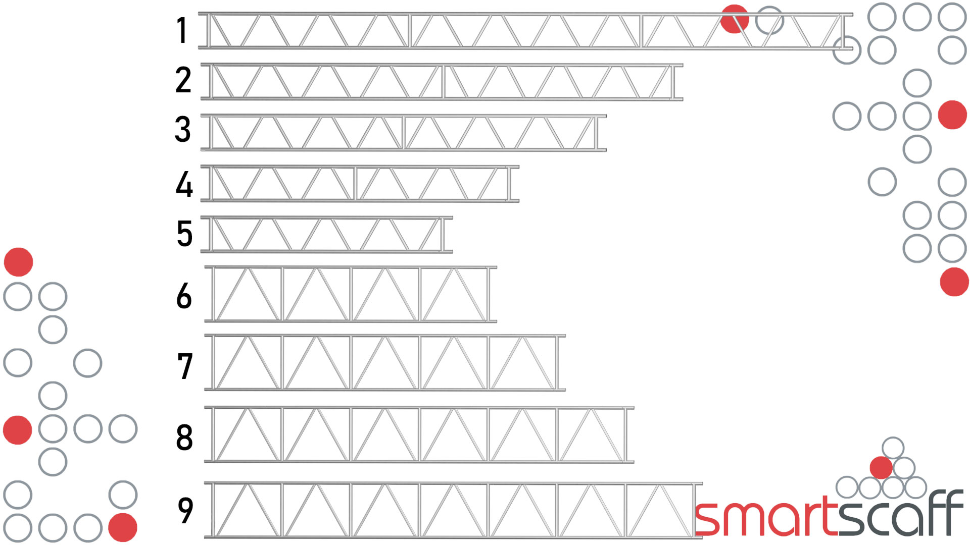 Aluminum Ladder Beams